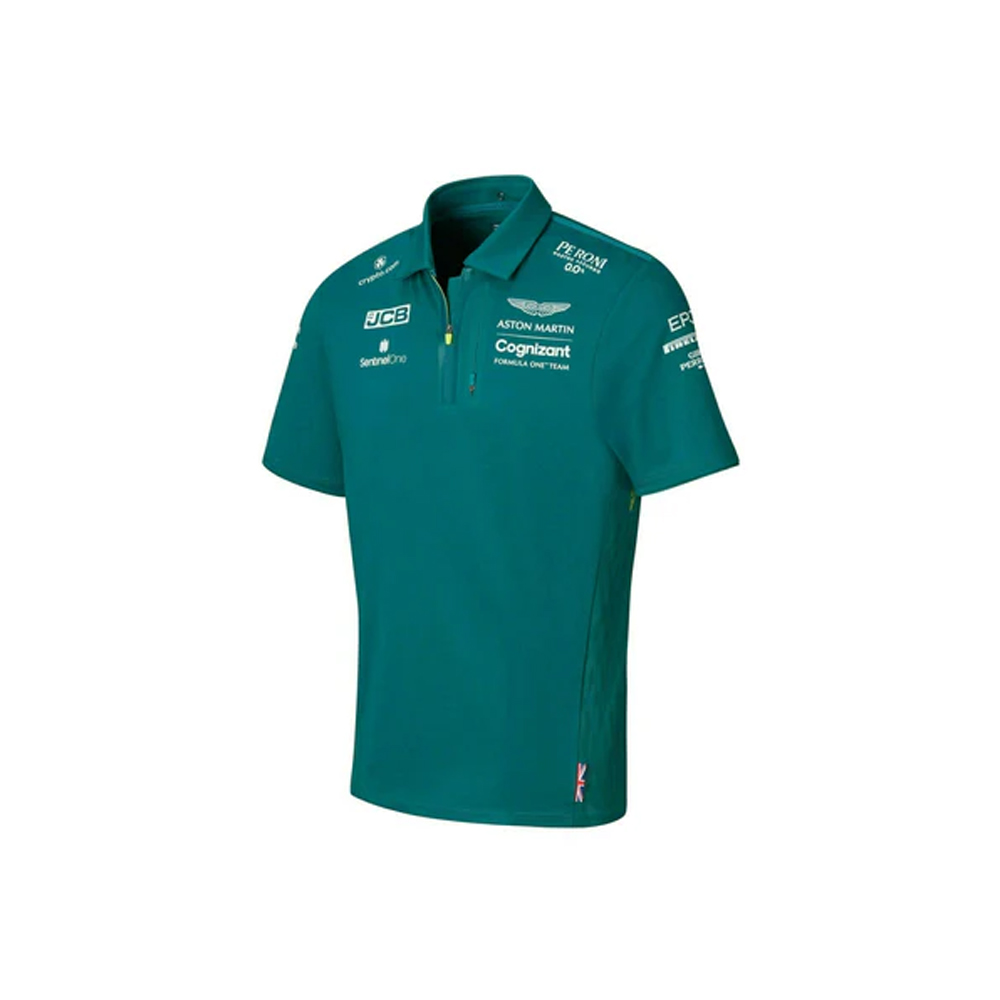 Cmc Motorsports Premium Quality Top Grade Hot Selling Aston Martin Cognizant F1 2022 Men's Team Polo Shirt Green