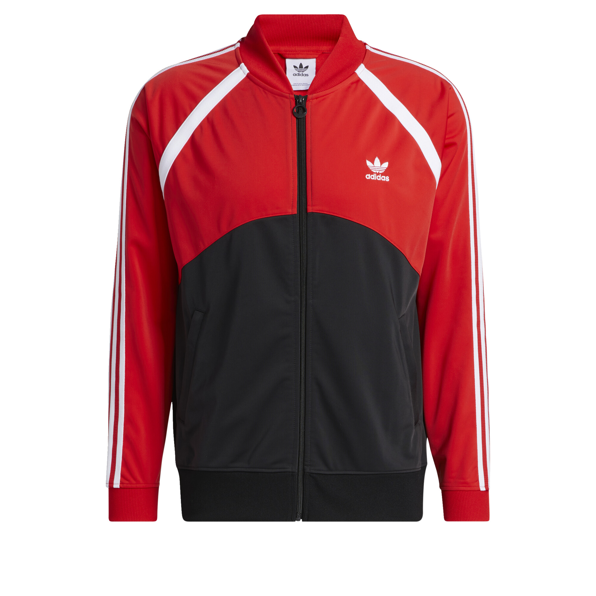 adidas Lifestyle SST Blocked Track Jacket Men Black HC2076